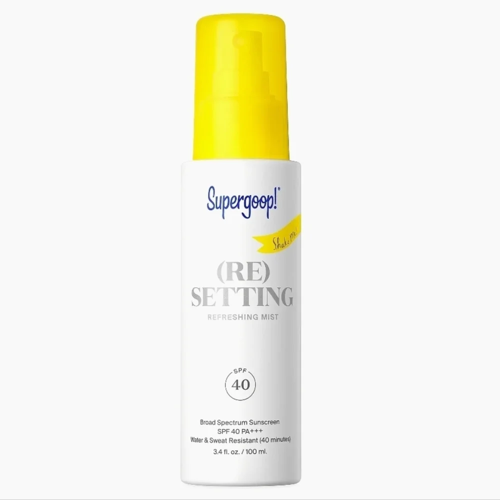 Supergoop! (Re)Setting Refreshing Mist SPF 40 Brand New